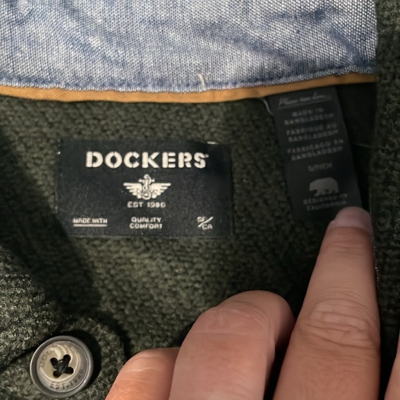 Dockers fleece over shirt - Picture 4 of 6